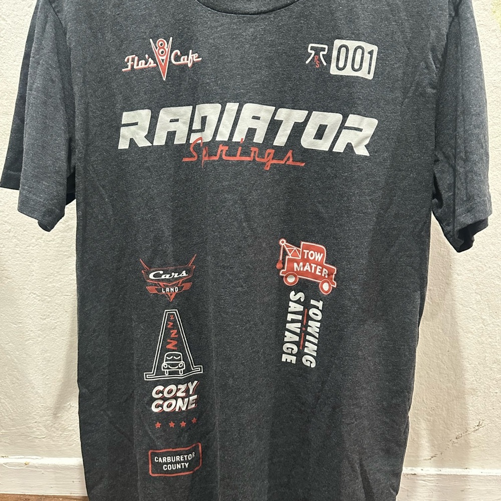 Radiator Springs Graphic T-Shirt - Gray